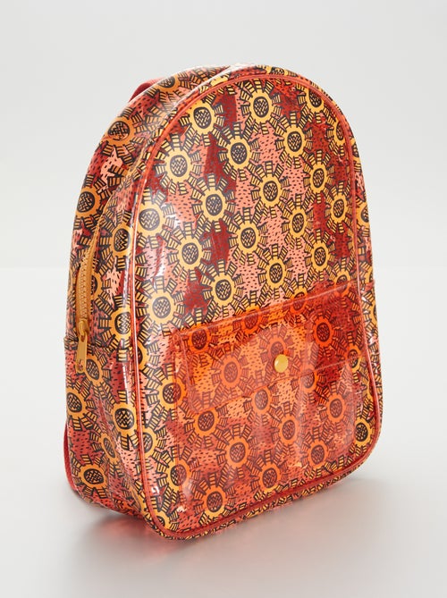 Mochila transparente - Kiabi