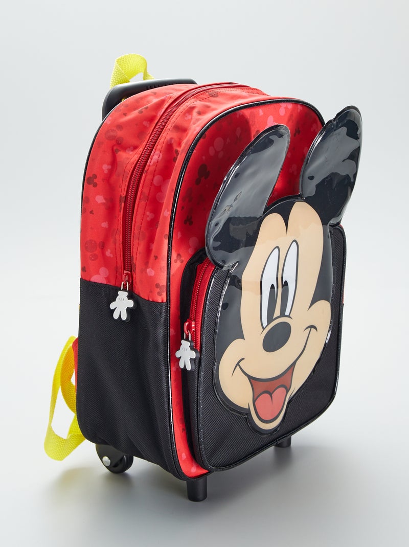 Mochila trolley 'Mickey' Vermelho - Kiabi