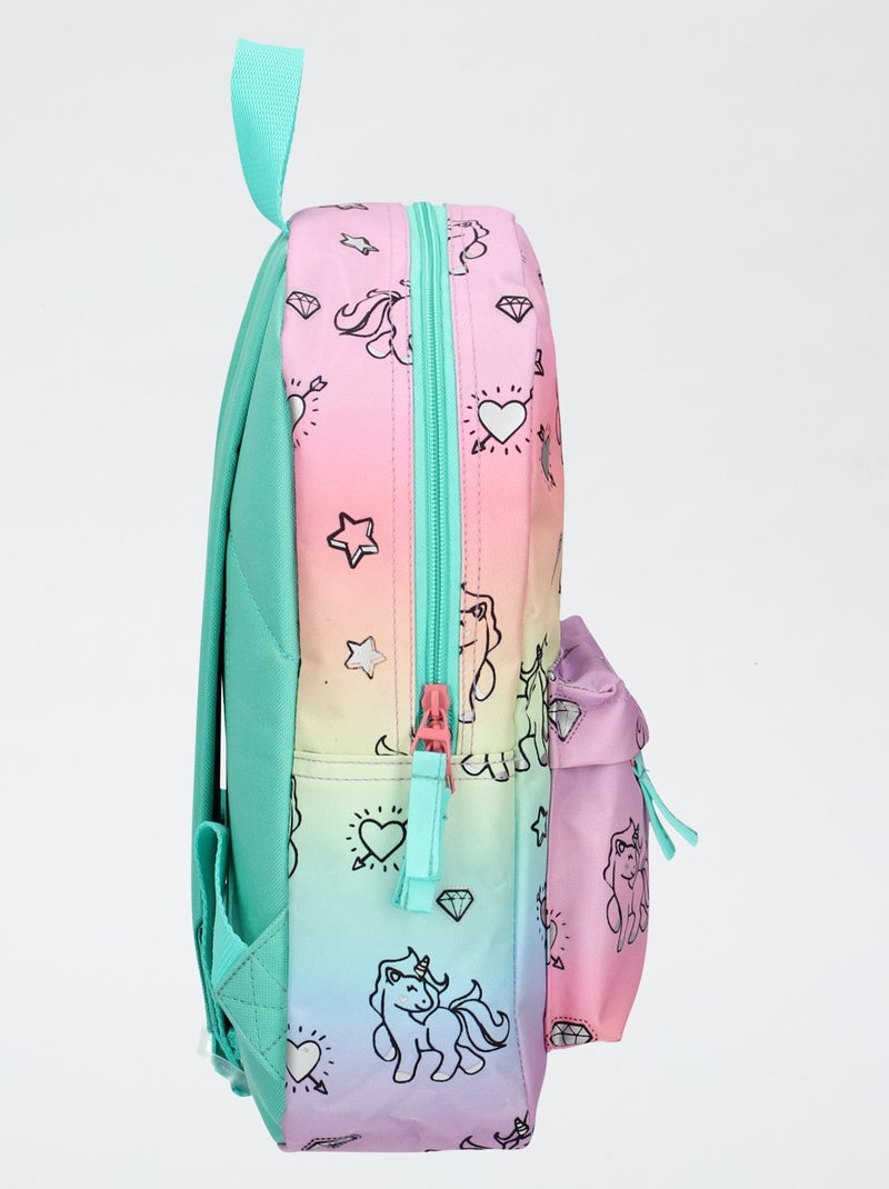 Mochila 'unicórnio' Bege - Kiabi