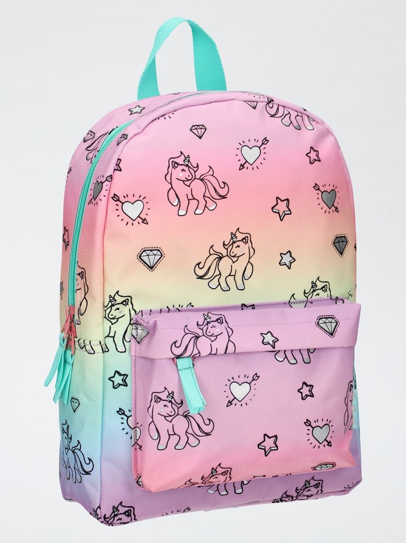 Mochila 'unicórnio' Bege - Kiabi
