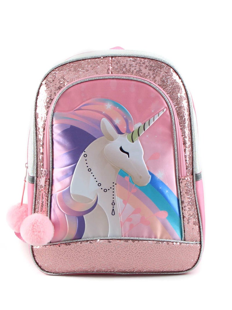 Mochila 'Unicórnio' ROSA - Kiabi