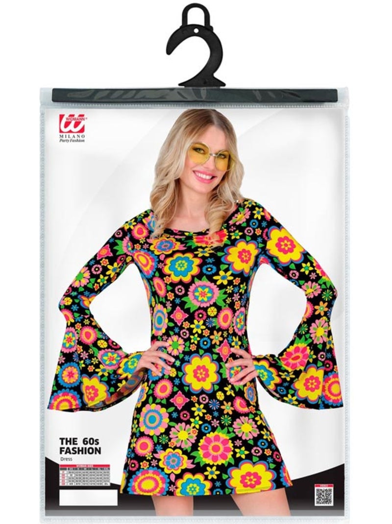 Moda hippie dos anos 60 com flores Multicolorido - Kiabi