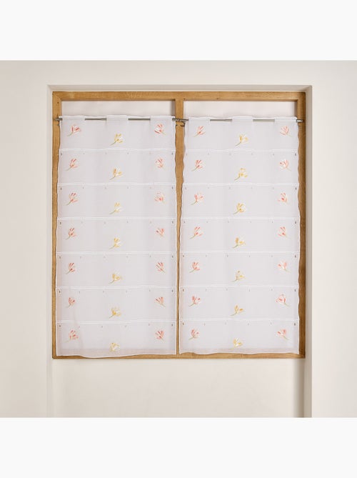 Modulável bordado com flores - Kiabi