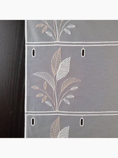Modulável bordado com folhas - Kiabi
