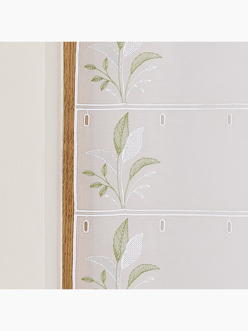 Modulável bordado com folhas Verde - Kiabi