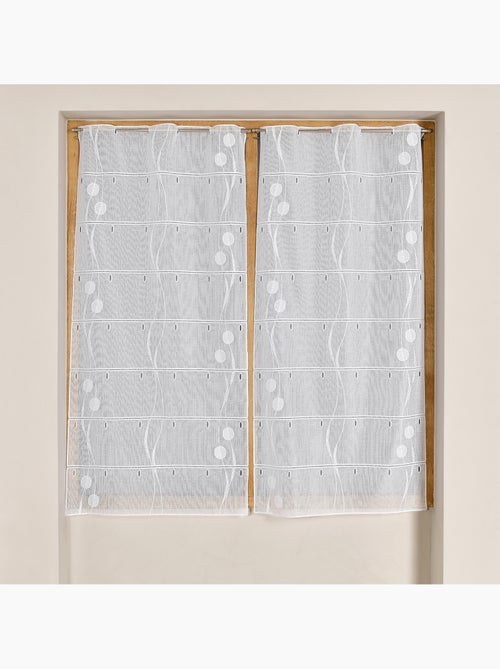 Modulável em malha com padrão de ondas e círculos - Kiabi