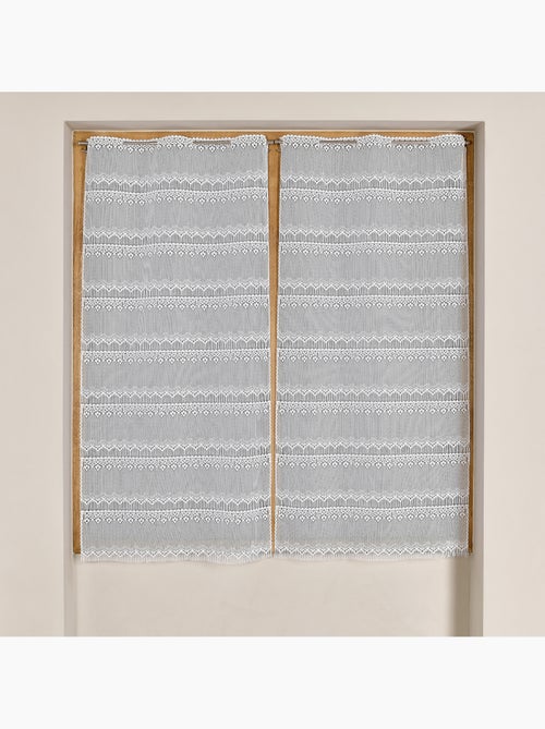 Modulável em malha com padrão de renda - Kiabi