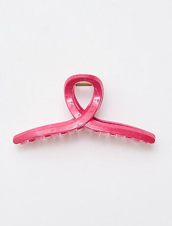 Mola de cabelo longa colorida