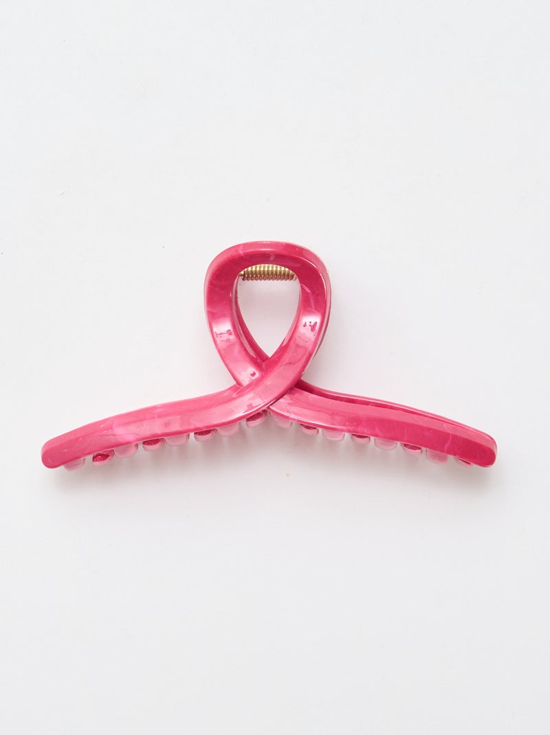 Mola de cabelo longa colorida Rosa - Kiabi