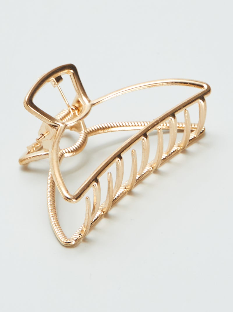 Mola para o cabelo em metal dourado BEGE - Kiabi
