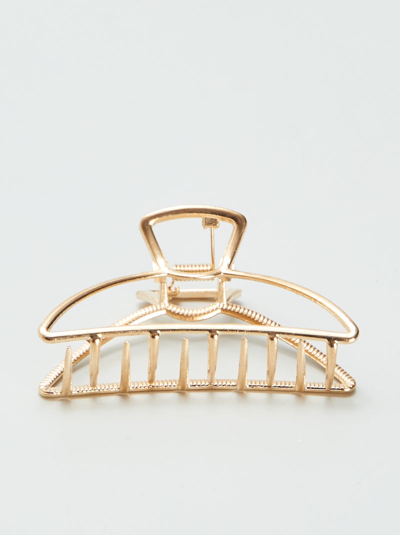 Mola para o cabelo em metal dourado BEGE - Kiabi