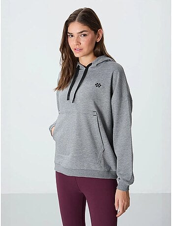 Moletom com capuz oversized e bolso tommy