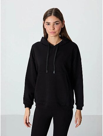 Moletom com capuz oversized e bolso tommy