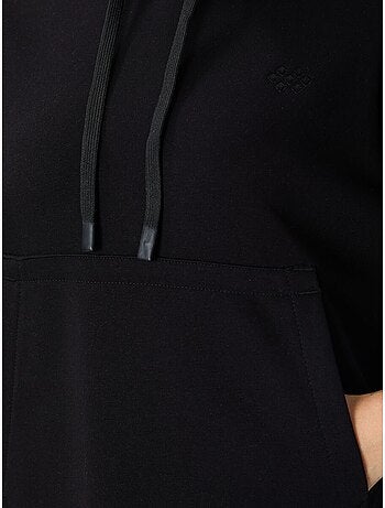 Moletom com capuz oversized e bolso tommy