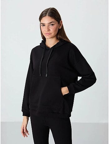 Moletom com capuz oversized e bolso tommy