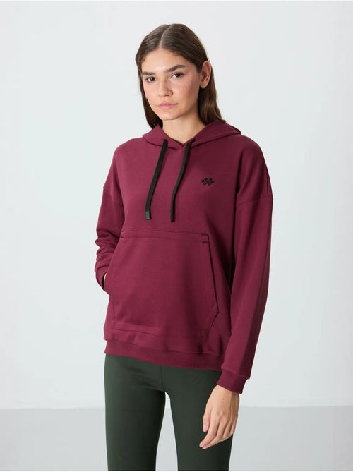 Moletom com capuz oversized e bolso tommy - Kiabi Moletom com capuz oversized e bolso tommy - Kiabi