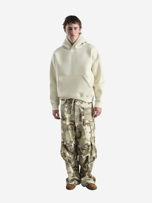 Moletom com capuz scuba oversized masculino giesto - Kiabi Moletom com capuz scuba oversized masculino giesto - Kiabi