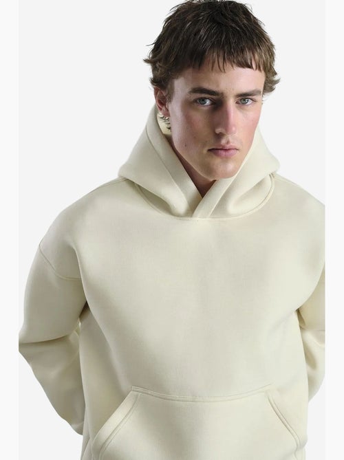 Moletom com capuz scuba oversized masculino giesto - Kiabi Moletom com capuz scuba oversized masculino giesto - Kiabi