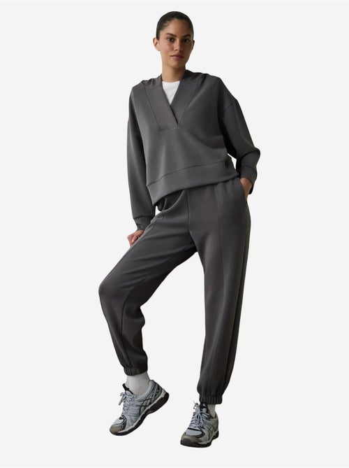 Moletom cropped com capuz em modal penti - Kiabi Moletom cropped com capuz em modal penti - Kiabi