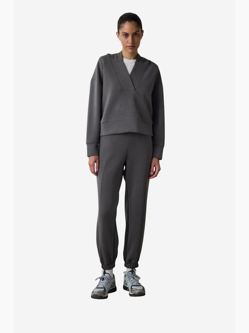 Moletom cropped com capuz em modal penti - Kiabi Moletom cropped com capuz em modal penti - Kiabi