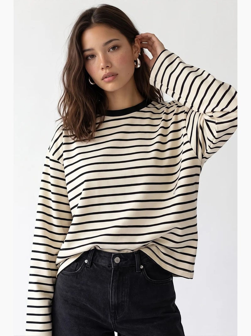 Moletom feminino com capuz mixray Creme - Kiabi