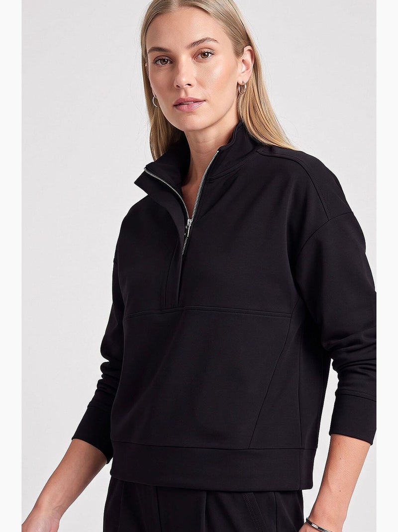 Moletom feminino tommy Preto - Kiabi