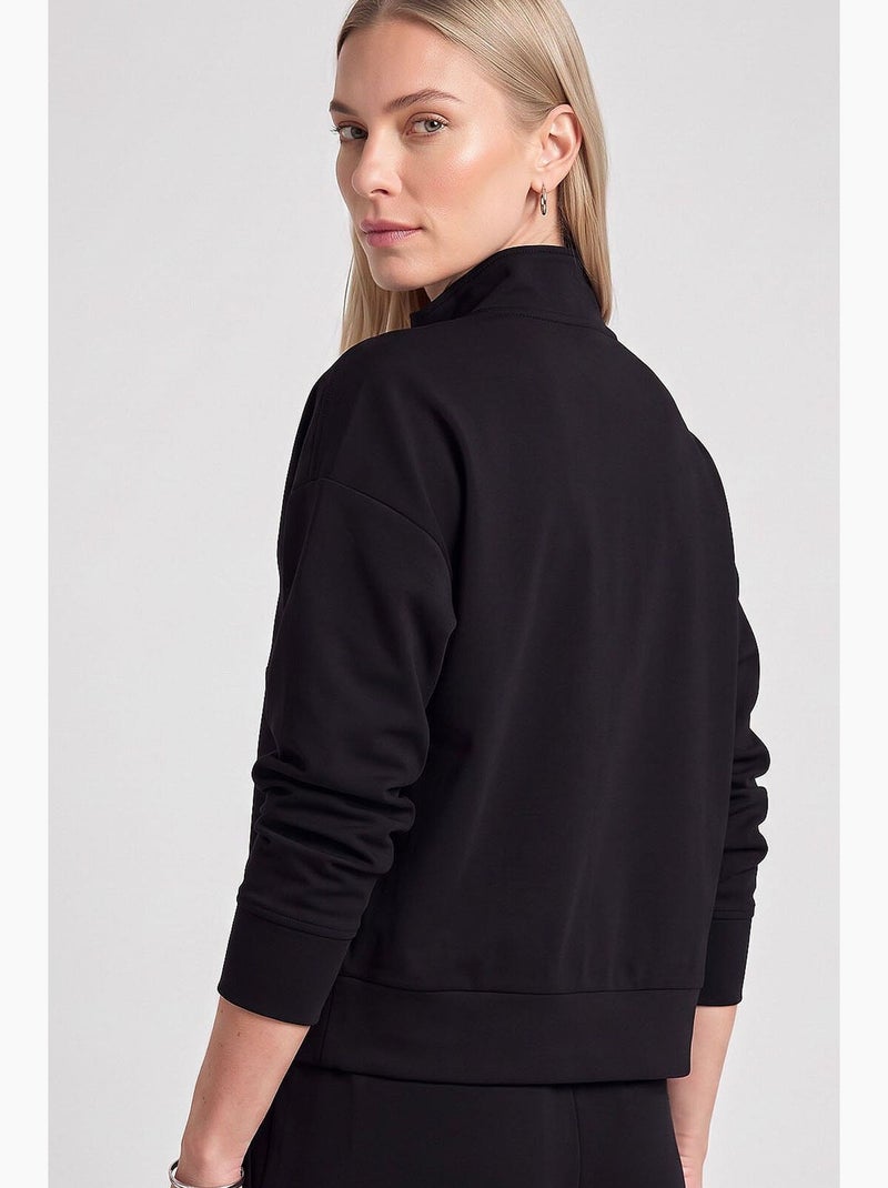 Moletom feminino tommy Preto - Kiabi