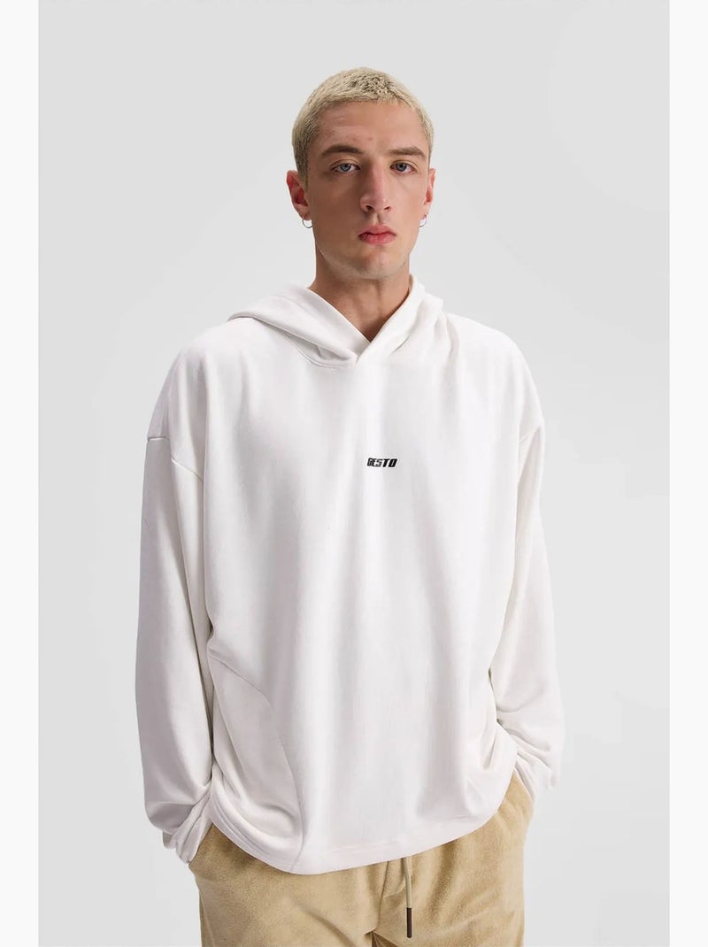 Moletom masculino giesto Branco - Kiabi