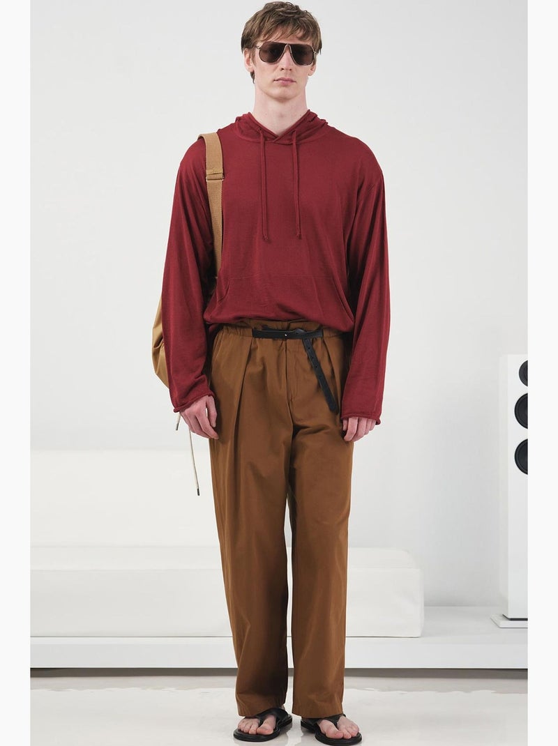 Moletom masculino giesto Vermelho bordô - Kiabi