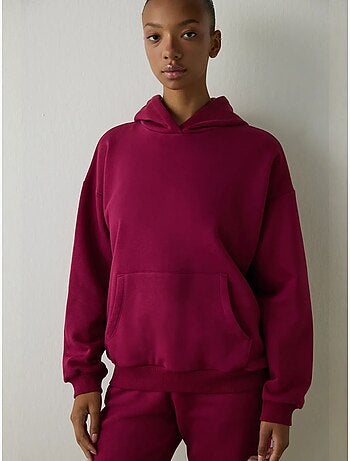 Moletom oversized com capuz penti