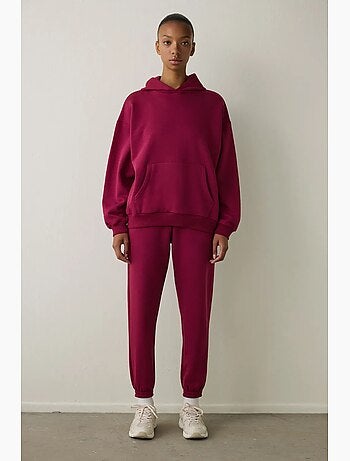 Moletom oversized com capuz penti