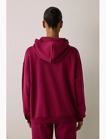 Moletom oversized com capuz penti