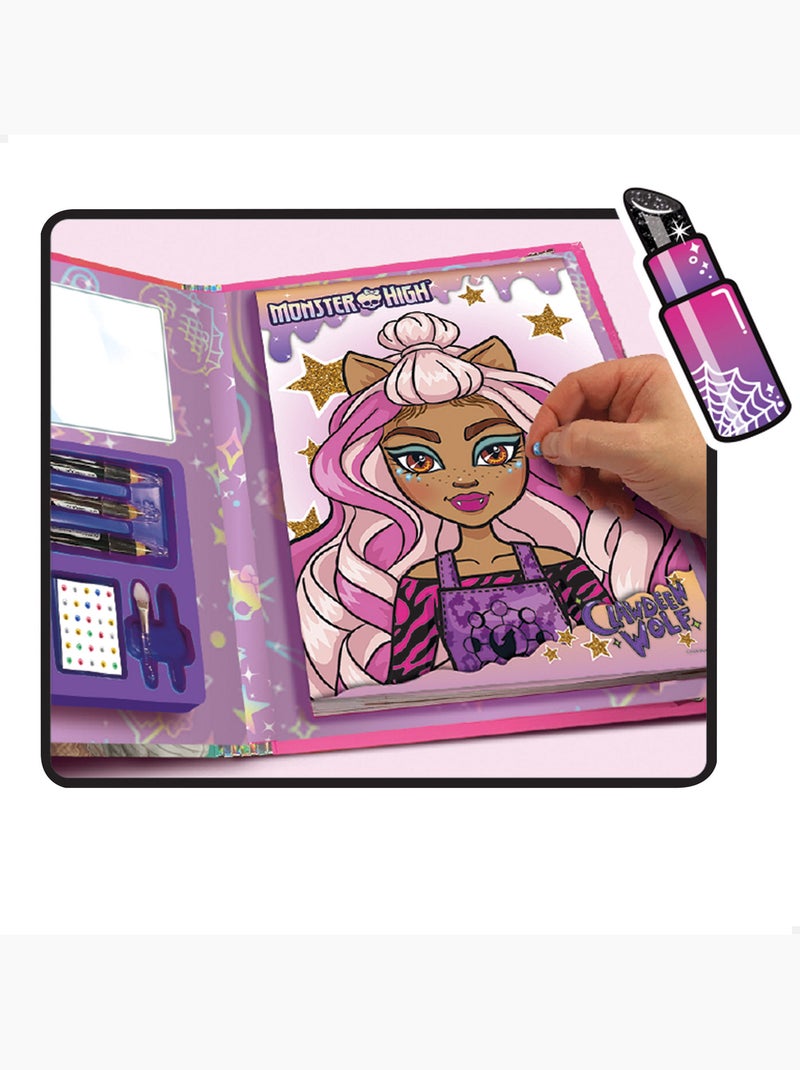 Monster high conjunto de maquilhagem 3 em 1 N/D - Kiabi