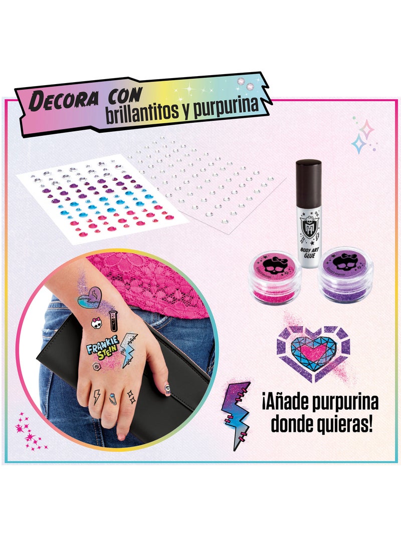 Monster high estúdio de tatuagem e arte corporal N/D - Kiabi