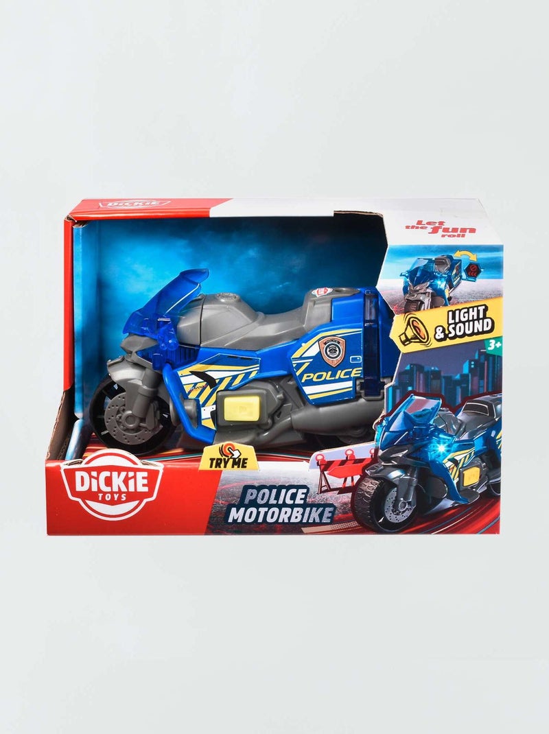 Mota de policia 'Dickie Toys' Azul/ Cinza - Kiabi