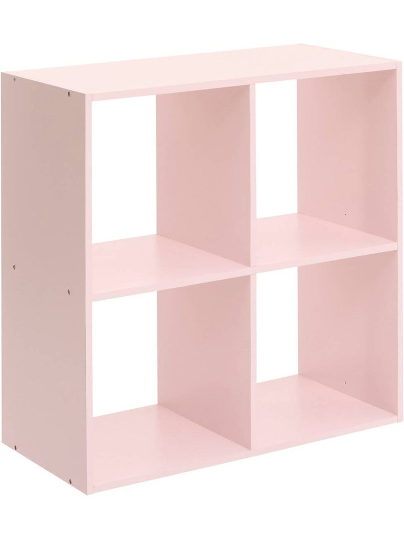 Móvel de arrumação modular com 4 compartimentos Rosa - Kiabi