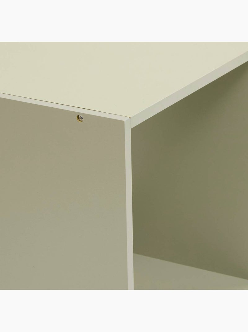 Móvel de arrumação modular com 4 compartimentos Verde - Kiabi