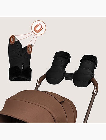 Mula de mão para carrinho LIONELO Handmuff - Luvas para carrinho - Universal - Impermeável