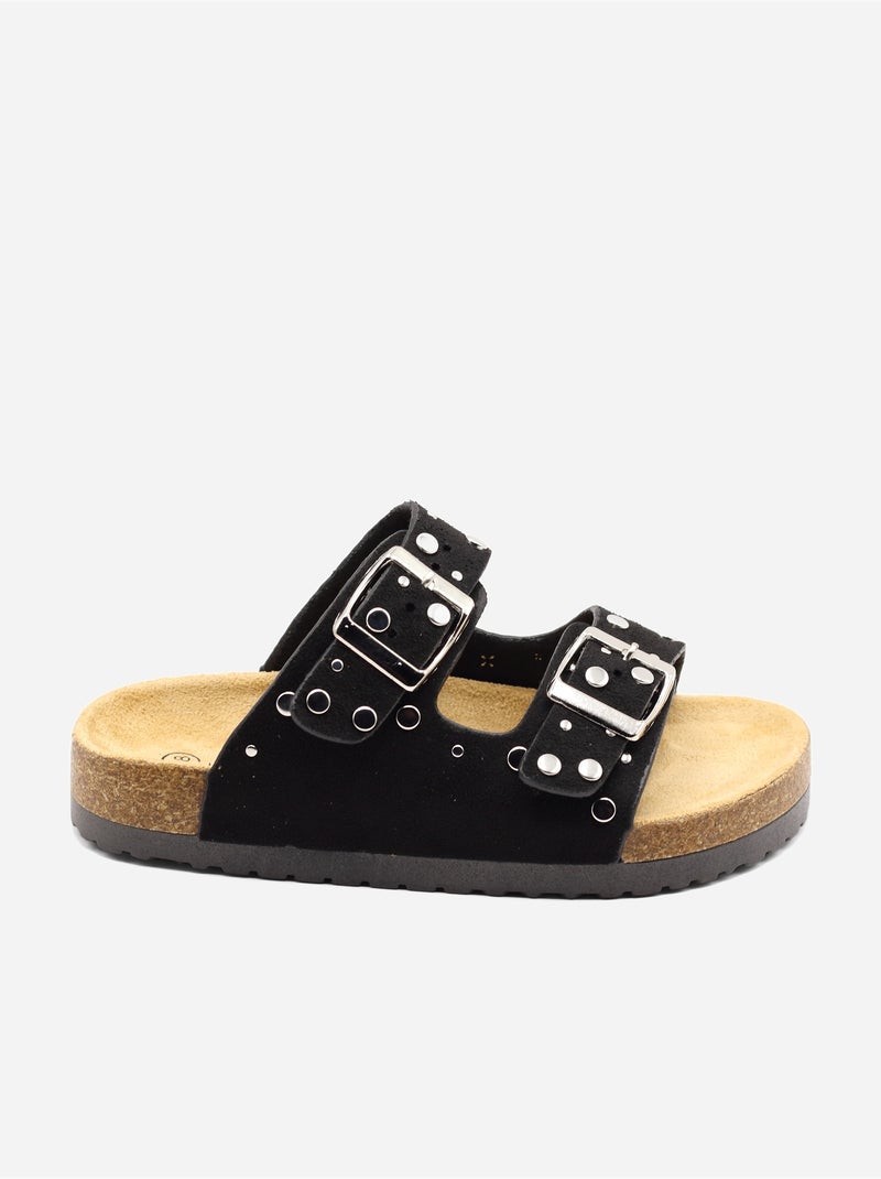 Mulas alça cruzada Preto - Kiabi