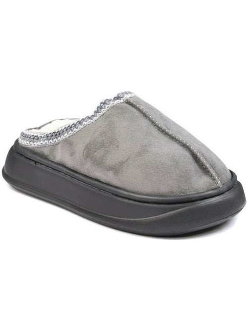 Mulas mulher estilo escandinavo, forro quente, sola antiderrapante ozabi - Kiabi Mulas mulher estilo escandinavo, forro quente, sola antiderrapante ozabi - Kiabi