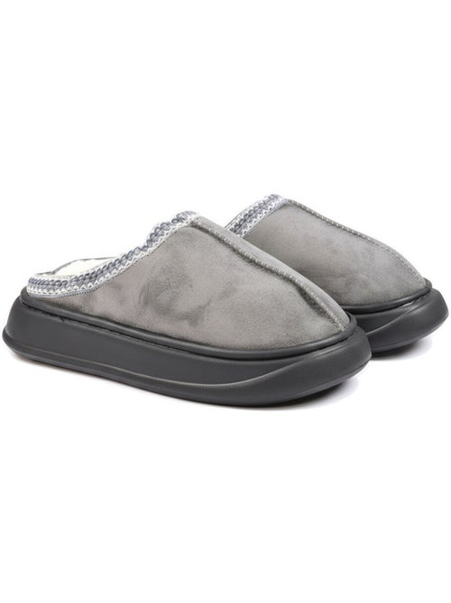 Mulas mulher estilo escandinavo, forro quente, sola antiderrapante ozabi - Kiabi Mulas mulher estilo escandinavo, forro quente, sola antiderrapante ozabi - Kiabi