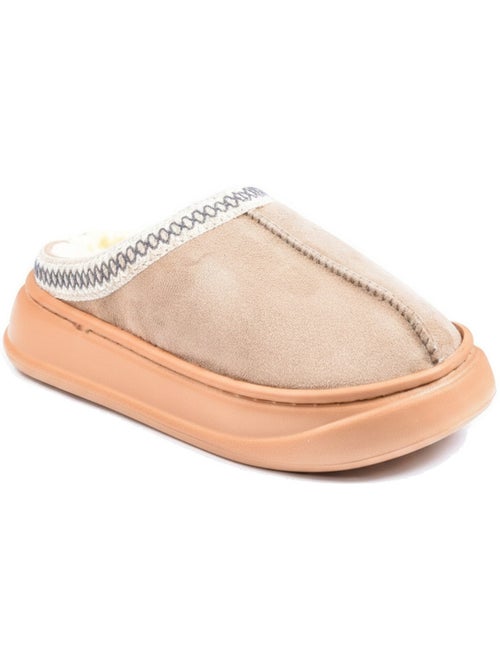 Mulas mulher estilo escandinavo, forro quente, sola antiderrapante ozabi - Kiabi Mulas mulher estilo escandinavo, forro quente, sola antiderrapante ozabi - Kiabi