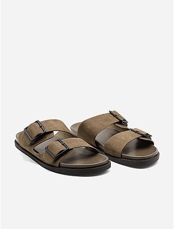 Mules com duas tiras - Uomo