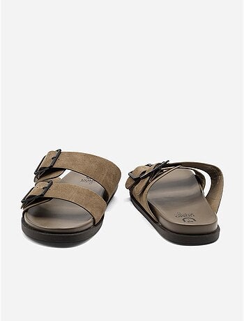 Mules com duas tiras - Uomo