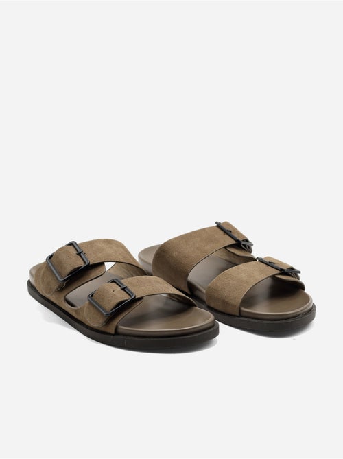 Mules com duas tiras - Uomo - Kiabi Mules com duas tiras - Uomo - Kiabi