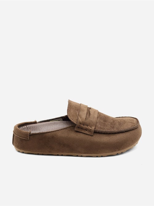 Mules com efeito de camurça - Kiabi Mules com efeito de camurça - Kiabi