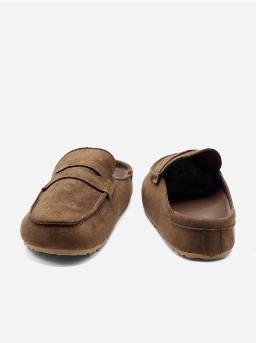Mules com efeito de camurça - Kiabi Mules com efeito de camurça - Kiabi