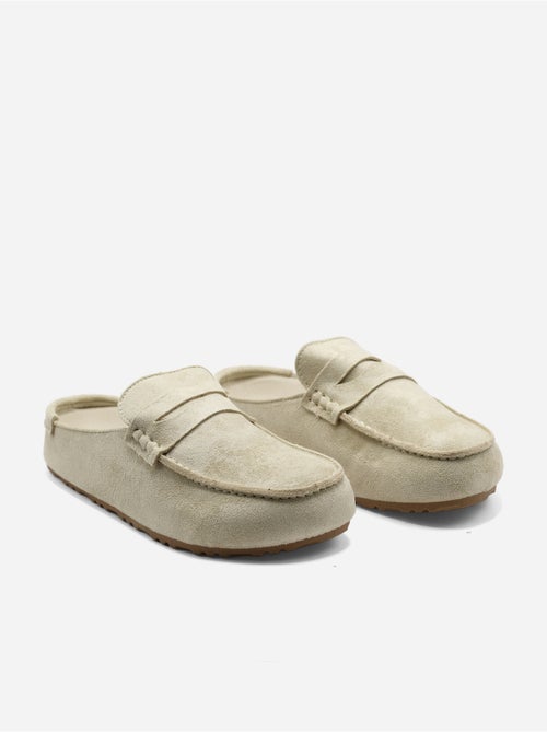 Mules com efeito de camurça - Kiabi Mules com efeito de camurça - Kiabi