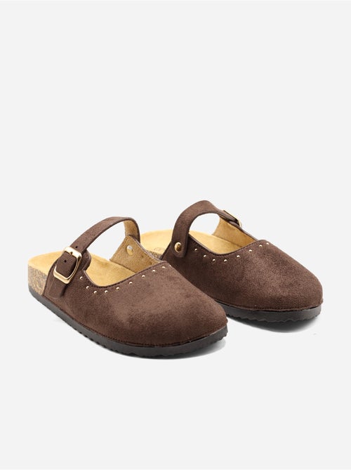 Mules com fivela com tachas - Kiabi Mules com fivela com tachas - Kiabi