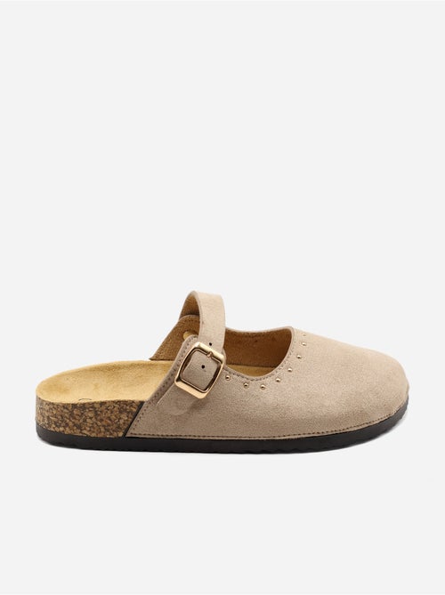 Mules com fivela com tachas - Kiabi Mules com fivela com tachas - Kiabi